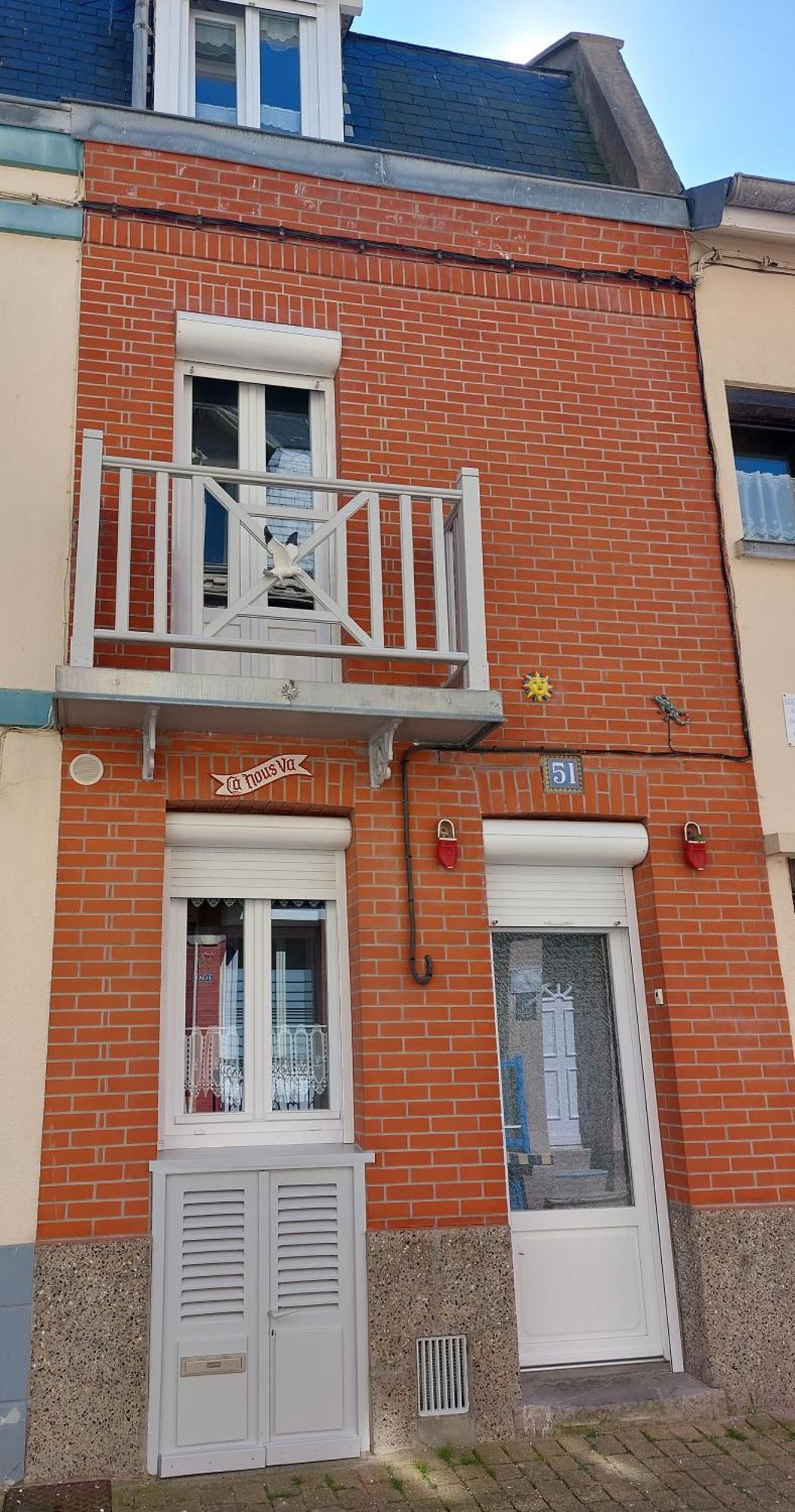 Maison De Pecheur Le Treport "Ca Nous Va" מראה חיצוני תמונה